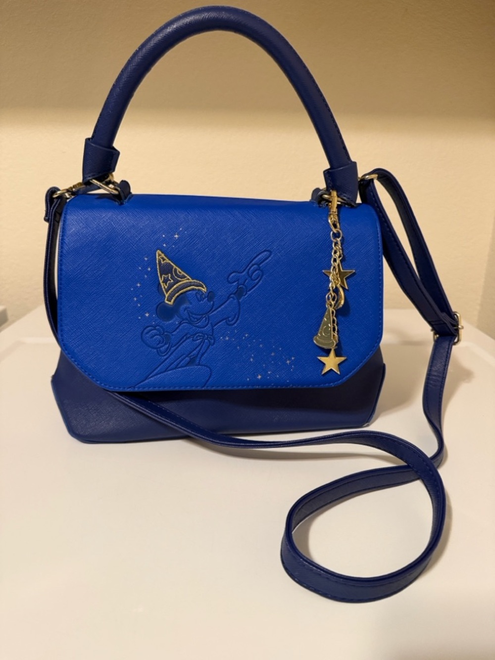 Loungefly Disney Fantasia Sorcerer Mickey Handbag - BoxLunch Exclusive